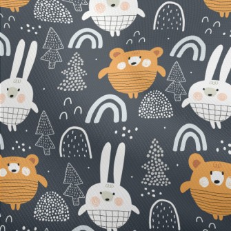 Forest Bear And Rabbit Dobby