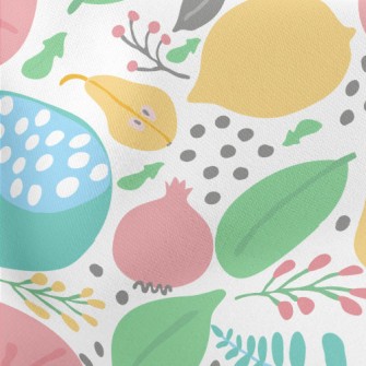 Artistic Style Fruit Stretch Ponte