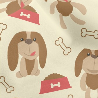 Floppy-eared Dog Food Micro Fleece