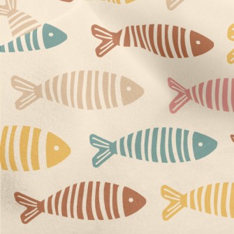 Fish Cut Into Pieces Micro Fleece