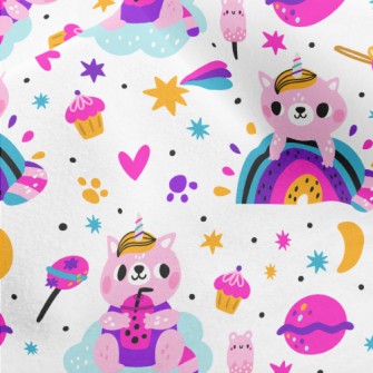 Fashionable Kitty Micro Fleece