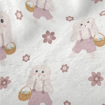Bunny Overalls Minky