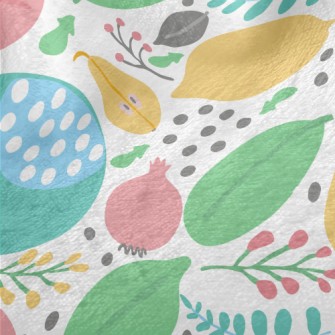 Artistic Style Fruit Minky