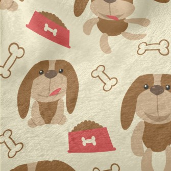 Floppy-eared Dog Food Minky