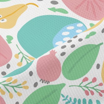 Artistic Style Fruit Piqué