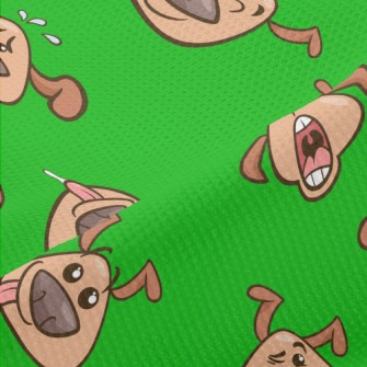 Funny Humming Puppy Piqué
