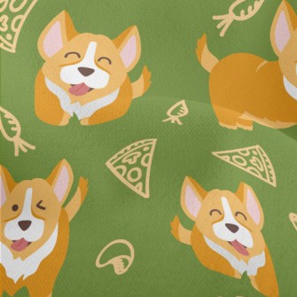 Greedy Corgi Lightweight Performance Linen