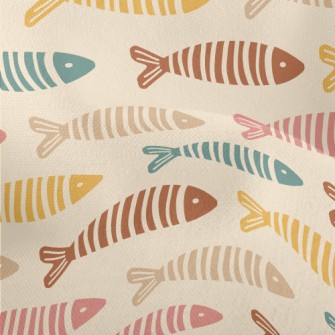Fish Cut Into Pieces Lightweight Performance Linen