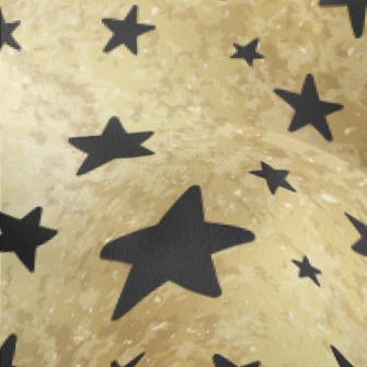 Stars Of Different Sizes Lightweight Performance Linen