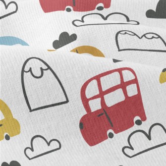 Colorful Cars Modern Jersey