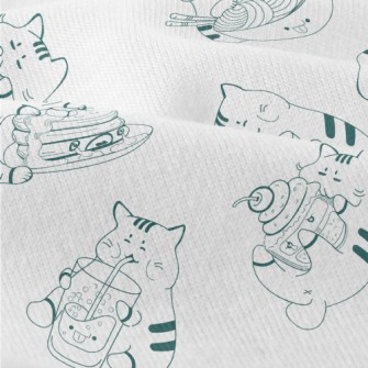 Big Eater Kitten Modern Jersey