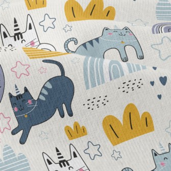 Happy Swinging Cat Modern Jersey