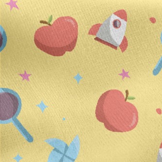 Windmill Rocket Toy Jersey Backed Fleece