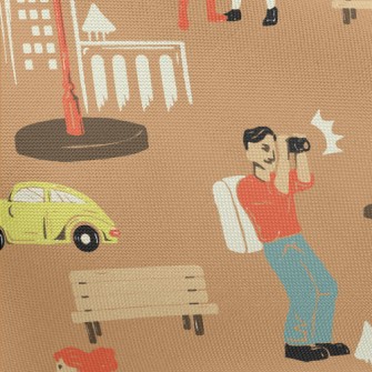 Travel Sightseeing People Pongee
