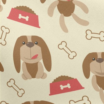 Floppy-eared Dog Food Pongee