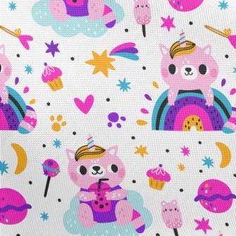 Fashionable Kitty Pongee