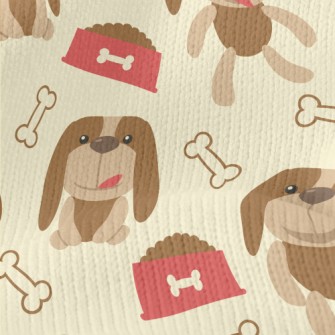 Floppy-eared Dog Food Stretch Jersey