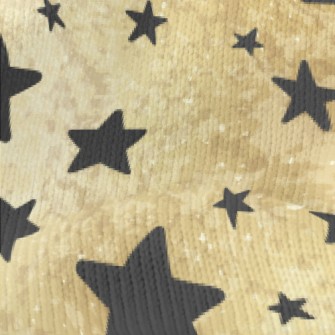 Stars Of Different Sizes Stretch Jersey