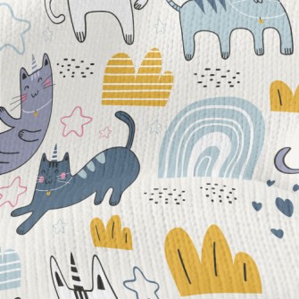 Happy Swinging Cat Stretch Jersey