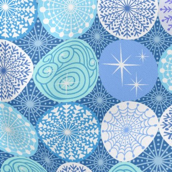 Shining Circle Totem Lightweight Cotton Poplin