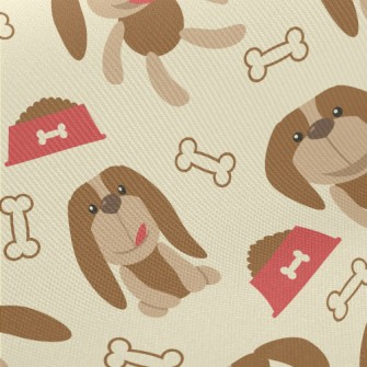 Floppy-eared Dog Food Midweight Cotton Poplin