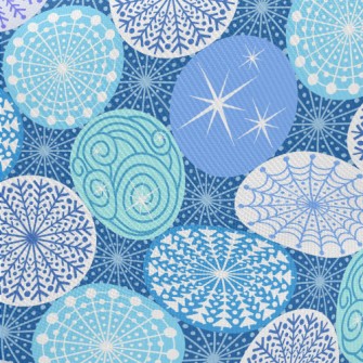 Shining Circle Totem Midweight Cotton Poplin