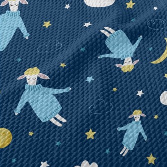 Sleepwalking Sheep Birdseye Piqué