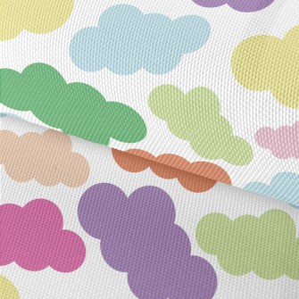 Cute Colorful Clouds Waterproof Oxford