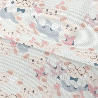 Cute Sheep Family Waterproof Oxford