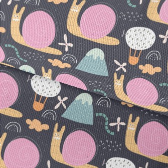 Lattice Snail Caterpillar Waterproof Oxford