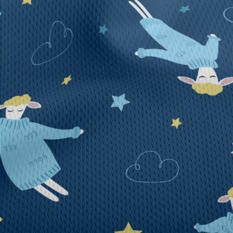 Sleepwalking Sheep Athletic Mesh Flat Back