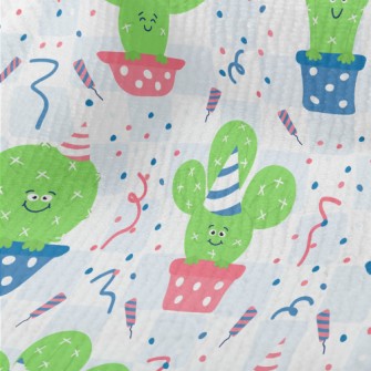 Lively Birthday Cactus Terry