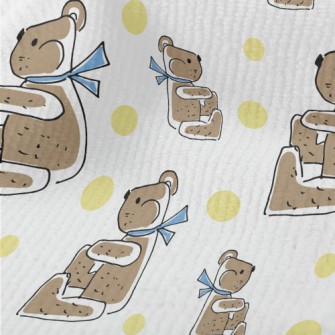 Scarf Sitting Bear Terry