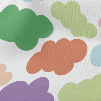Cute Colorful Clouds Terry