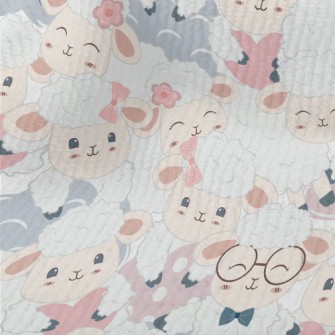 Cute Sheep Family Terry