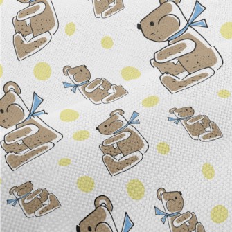 Scarf Sitting Bear Performance Linen