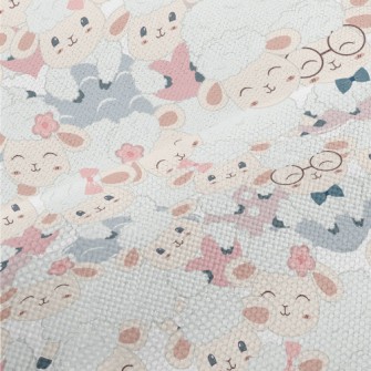 Cute Sheep Family Performance Linen