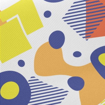 Colorful Geometric Pattern Twill