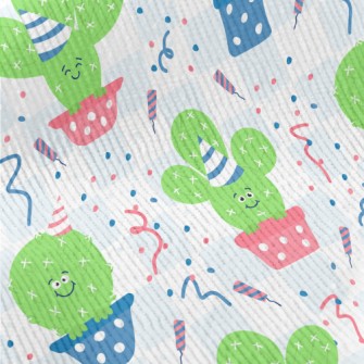 Lively Birthday Cactus Standard Corduroy