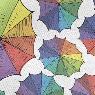 Colorful Patchwork Umbrella Standard Corduroy