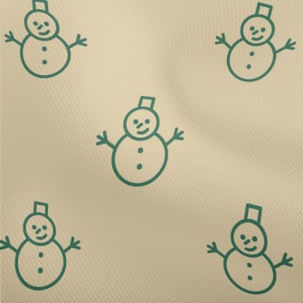 Simple Line Snowman Dobby