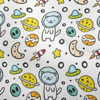Outer Space Planet Cat Dobby