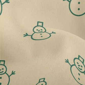Simple Line Snowman Lightweight Performance Linen