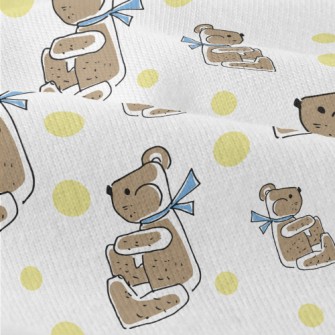 Scarf Sitting Bear Modern Jersey