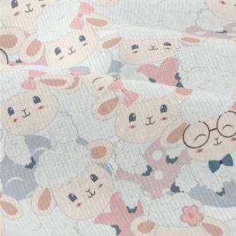 Cute Sheep Family Modern Jersey