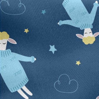 Sleepwalking Sheep Jersey Backed Fleece