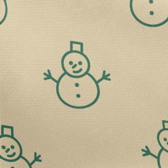 Simple Line Snowman Pongee
