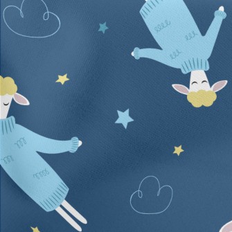 Sleepwalking Sheep Lightweight Cotton Poplin