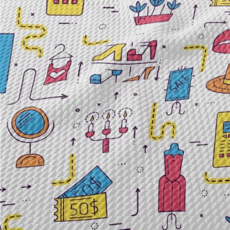 Large Shopping Malls Birdseye Piqué