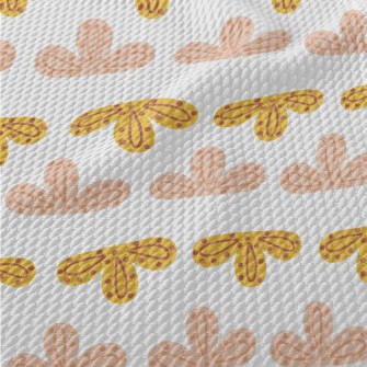 Special Falling Leaves Birdseye Piqué